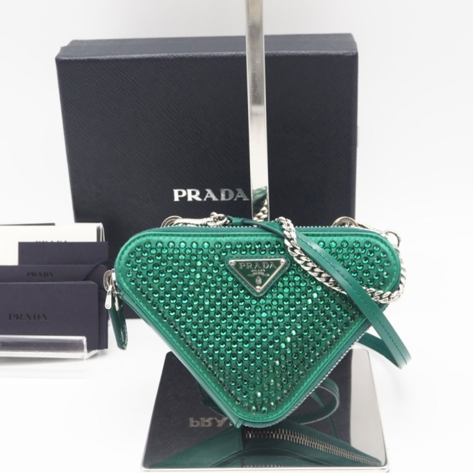 Prada Leather Shoulder Bag - 2