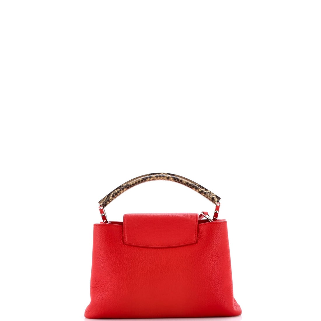 Louis Vuitton Capucines Bag in Leather and Python PM - 3