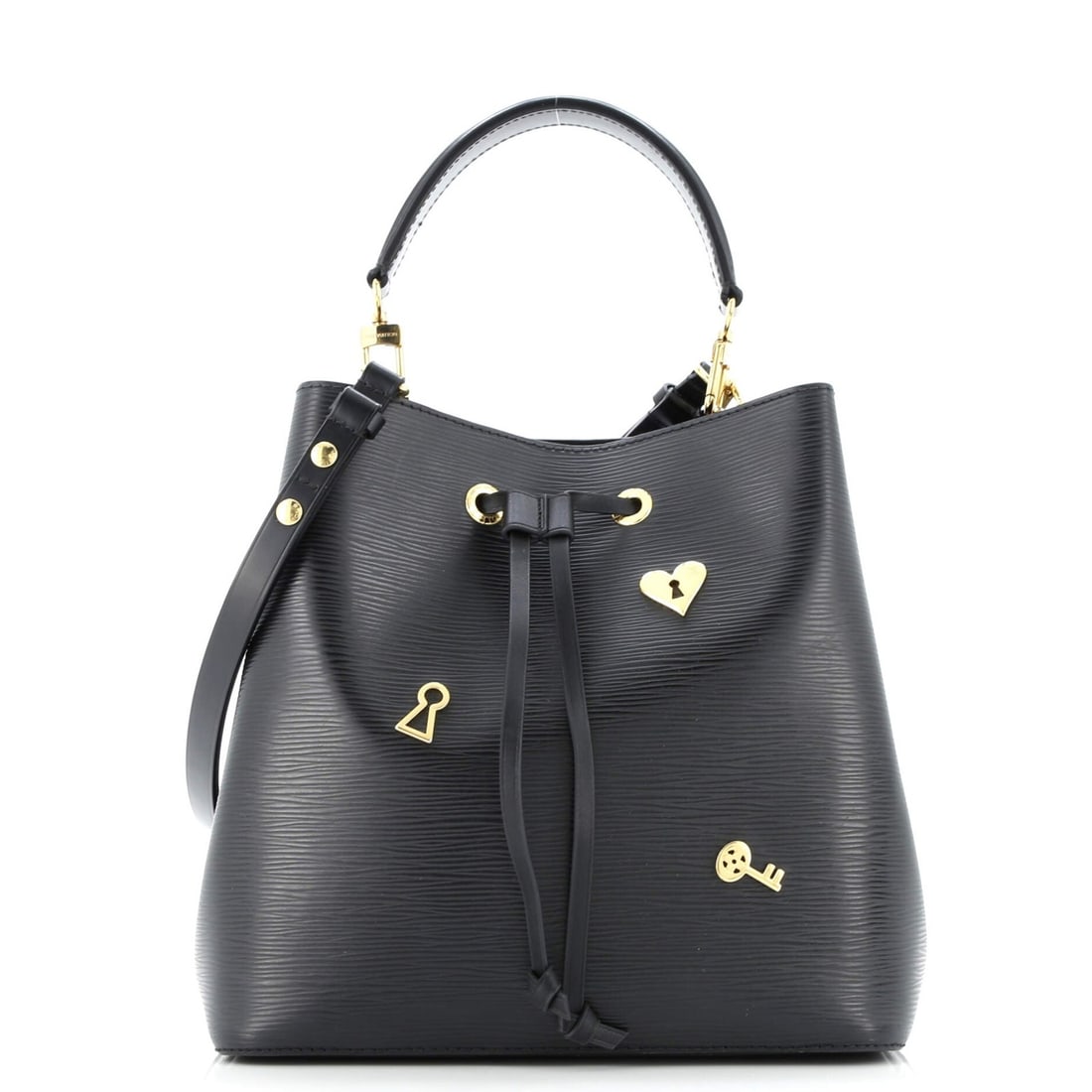 Louis Vuitton NeoNoe Handbag - Epi Leather Love Lock (1 of 9)