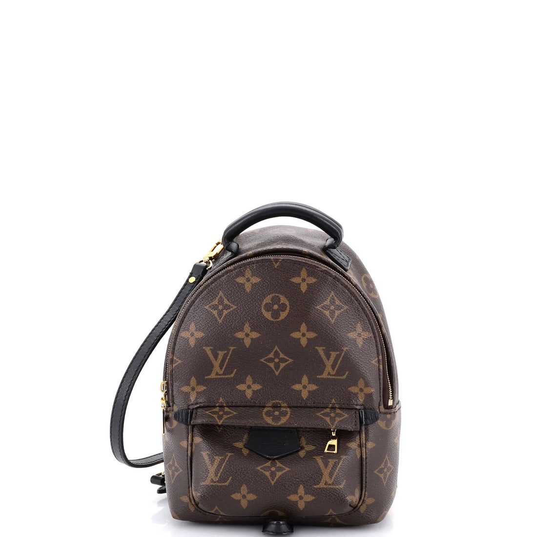 Louis Vuitton Palm Springs Mini Monogram Canvas Backpack: Louis Vuitton Palm Springs Mini Monogram Canvas Backpack Own the iconic style of Louis Vuitton with this Palm Springs Mini Monogram Canvas Backpack, boasting the brand's signature monogram pattern on