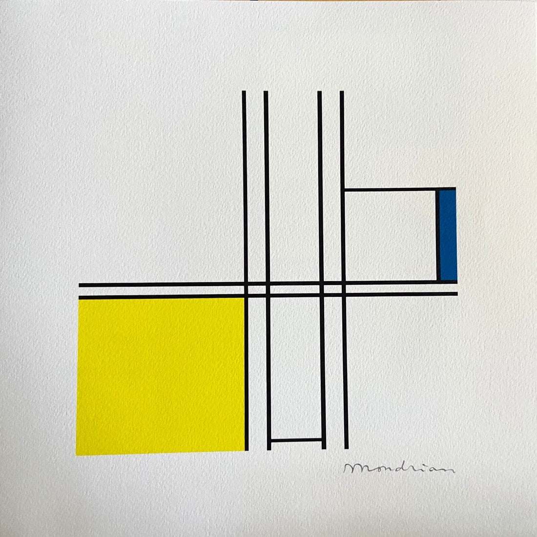 Piet Mondrian Numbered Lithograph - 2