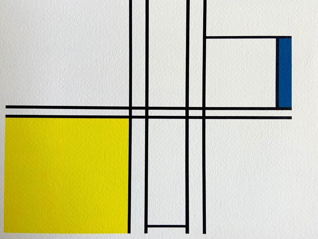 Piet Mondrian Numbered Lithograph - 3