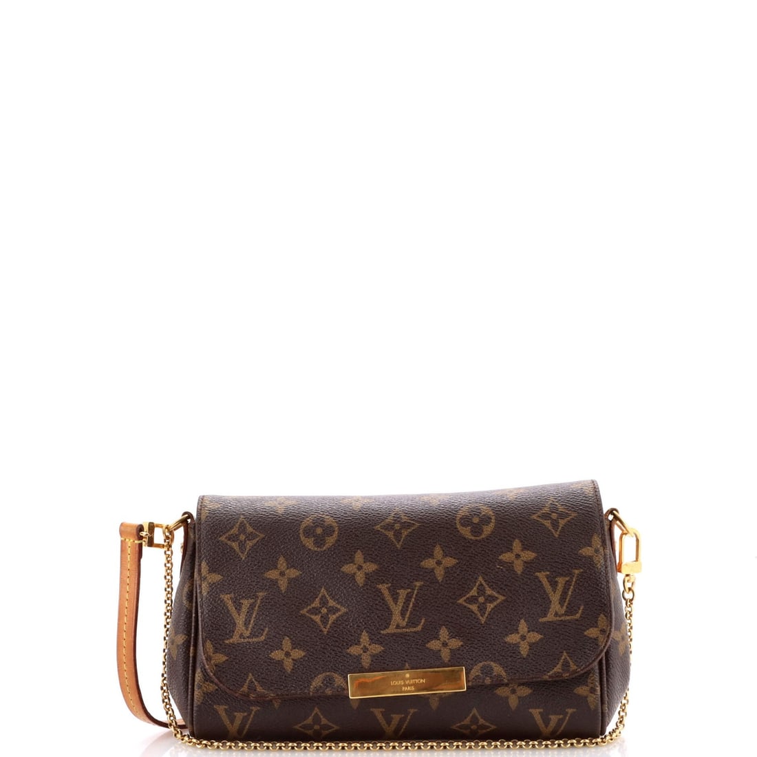 Louis Vuitton Monogram Canvas Favorite Handbag PM: Louis Vuitton Monogram Canvas Favorite Handbag PM A timeless classic, the Louis Vuitton Favorite Handbag PM exudes sophistication and elegance with its iconic monogram canvas exterior in rich brown