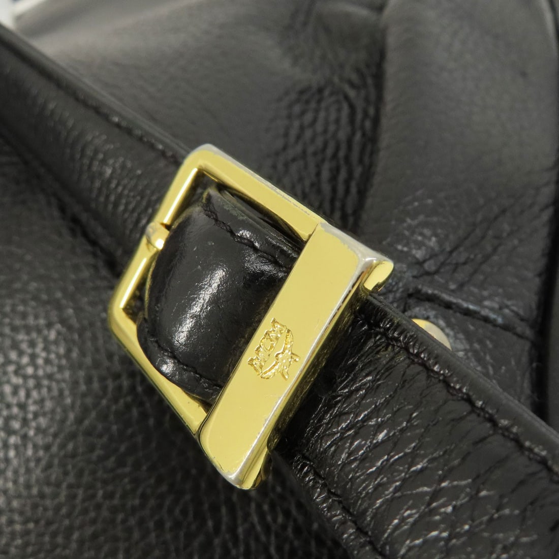 MCM Logo Leather Daypack Backpack - 20