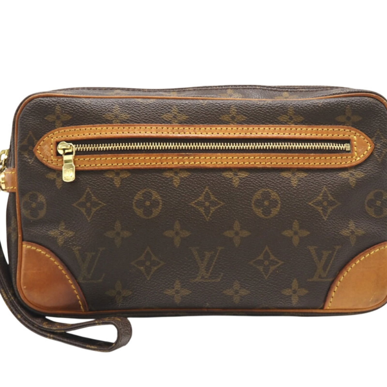 Louis Vuitton Coated Canvas Handbag: Louis Vuitton Coated Canvas Handbag A pre-owned Louis Vuitton handbag with a classic brown coated canvas exterior, perfect for adding a touch of timeless sophistication to your daily routine. With