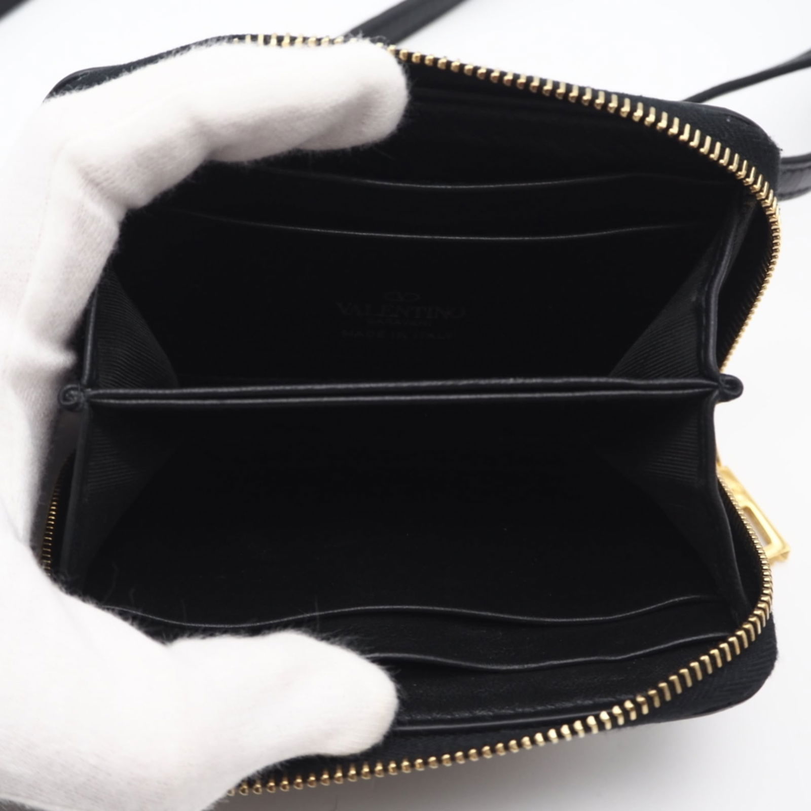 Valentino Leather Shoulder Bag - 10