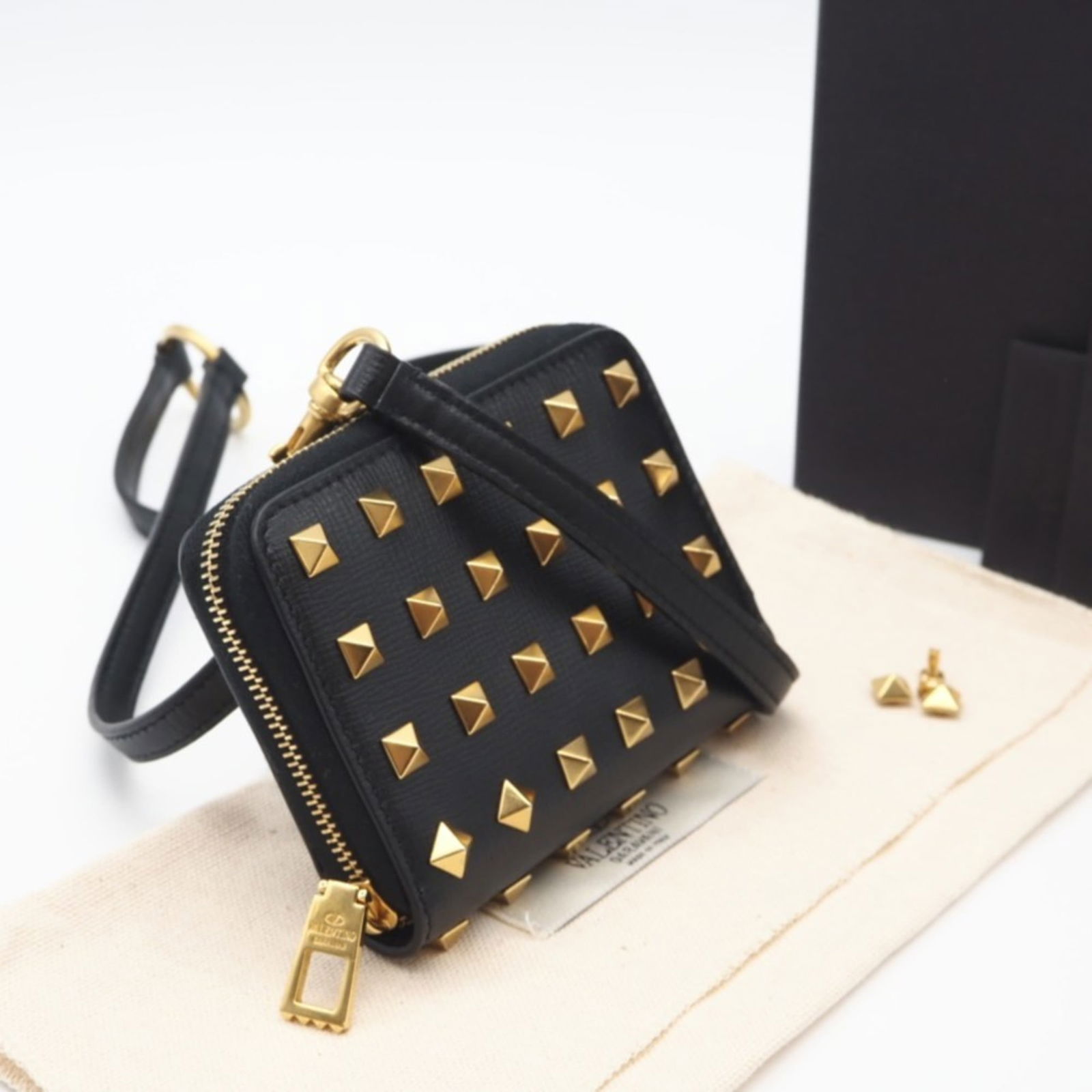 Valentino Leather Shoulder Bag - 2