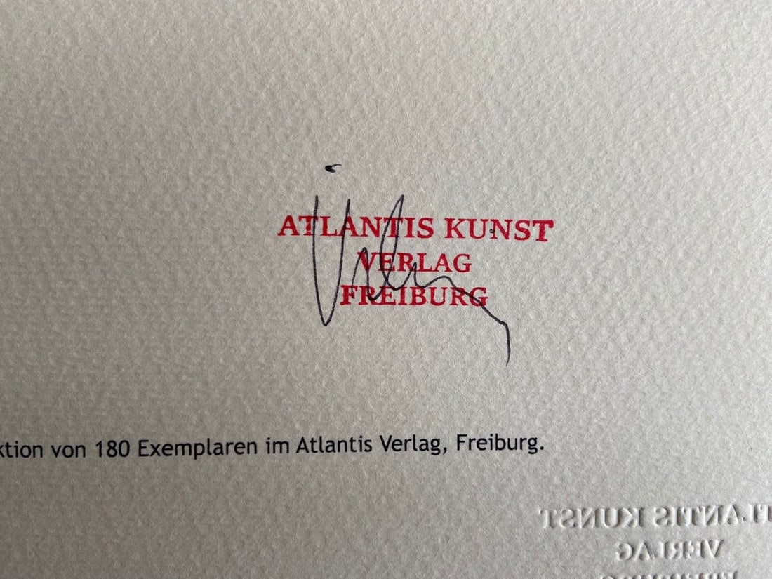 Numbered David Hockney Lithograph - 11