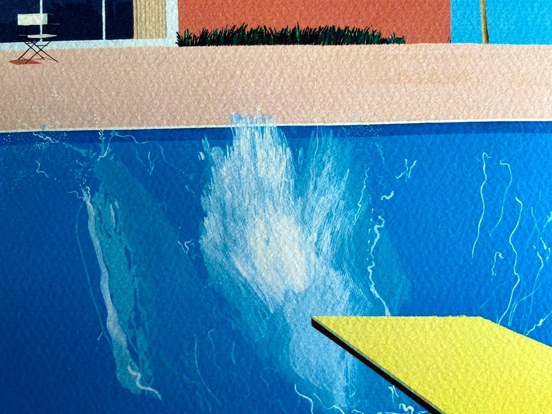 Numbered David Hockney Lithograph - 5