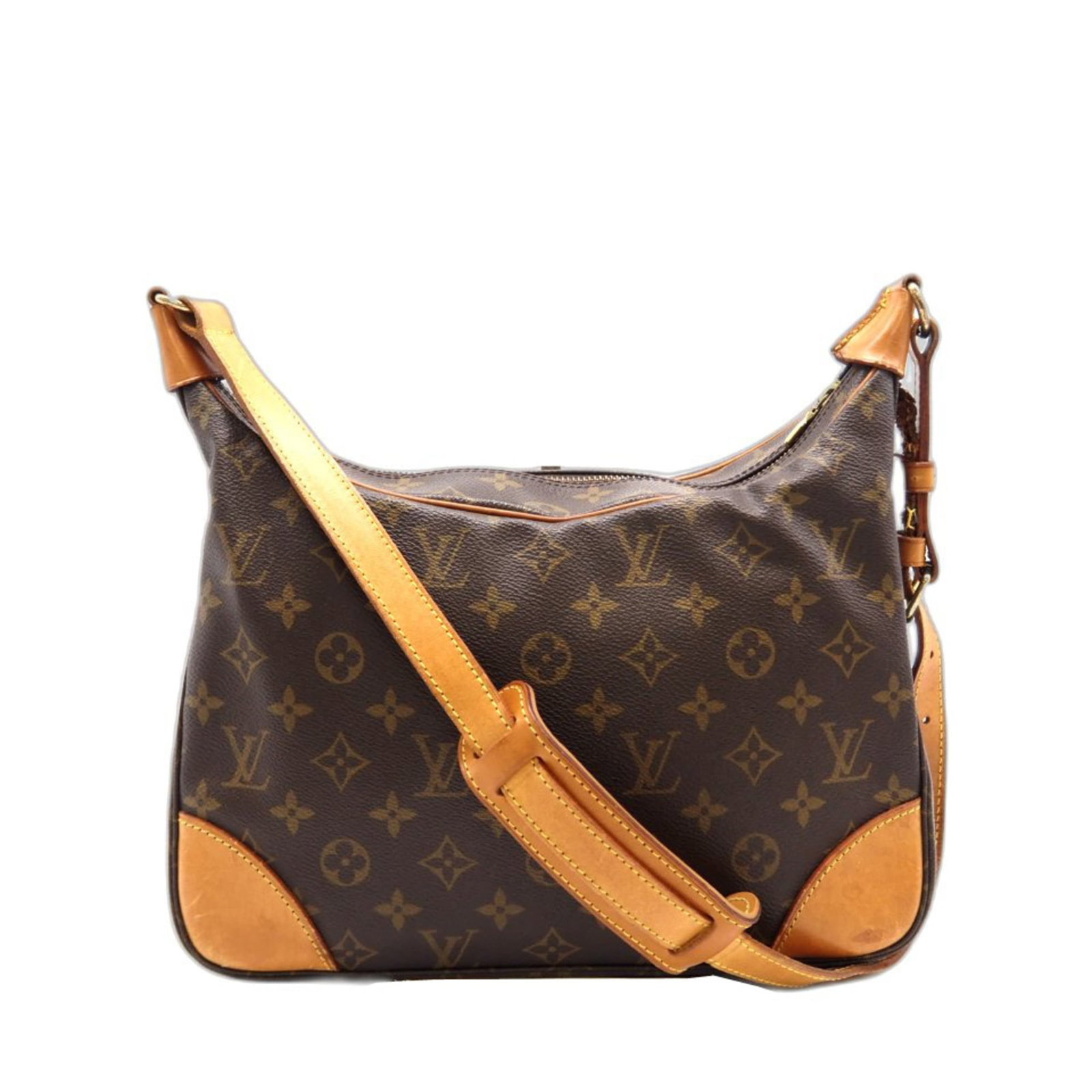 Louis Vuitton Monogram Shoulder Bag: Louis Vuitton Monogram Shoulder Bag Experience the timeless elegance of Louis Vuitton with this iconic Monogram Shoulder Bag, boasting the signature brown monogram pattern and classic shoulder strap d
