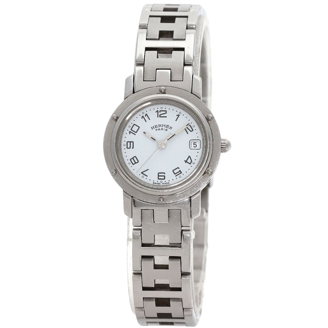 HERMES Clipper Watches CL4.210 Stainless Steel/ Steel (1 of 20)