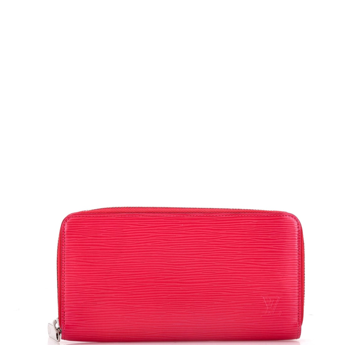 Louis Vuitton Epi Leather Zippy Wallet: Louis Vuitton Epi Leather Zippy Wallet A stylish and functional Louis Vuitton Epi Leather Zippy Wallet, boasting a vibrant pink exterior with silver hardware, is up for grabs. With its classic zipping