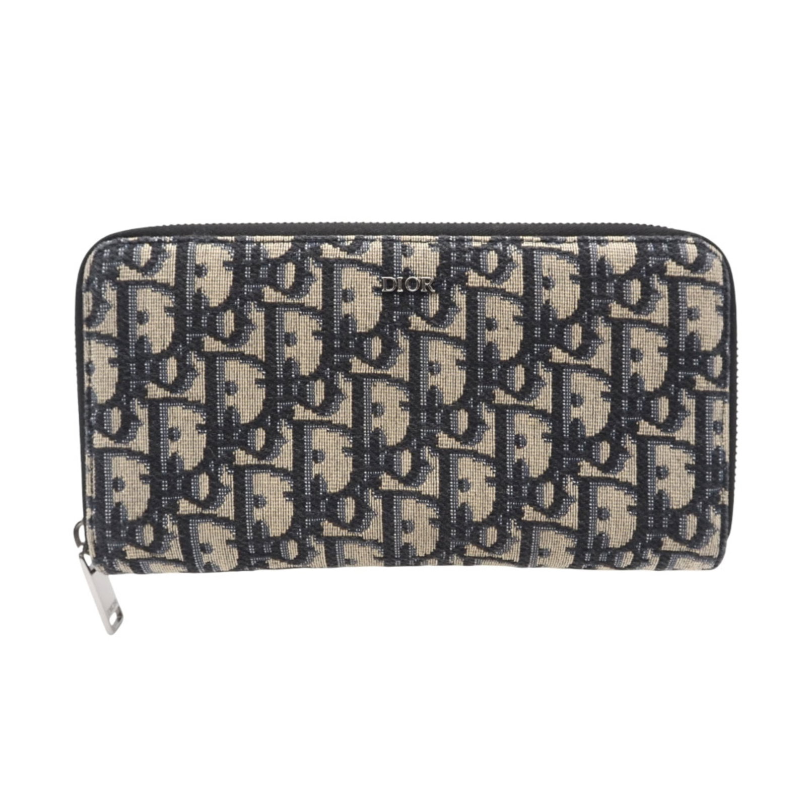 Canvas - Christian Dior Long Wallet (Bi-Fold) Leather: Canvas - Christian Dior Long Wallet (Bi-Fold) Leather A stylish and practical Christian Dior long wallet, crafted from high-quality leather and canvas, boasts a classic bi-fold design that's both func