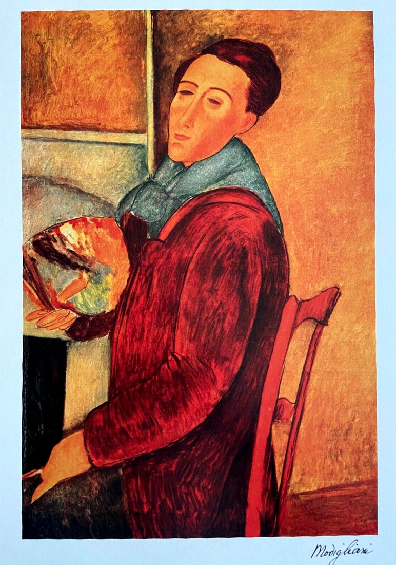 Edgar Degas - Amedeo Modigliani Lithograph 1952 Museum (1 of 9)