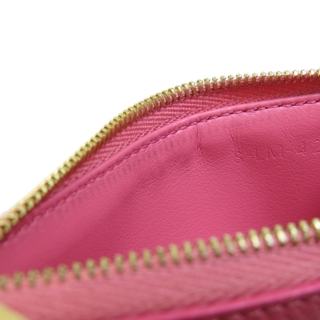 Celine Logo Leather Card Case - 7