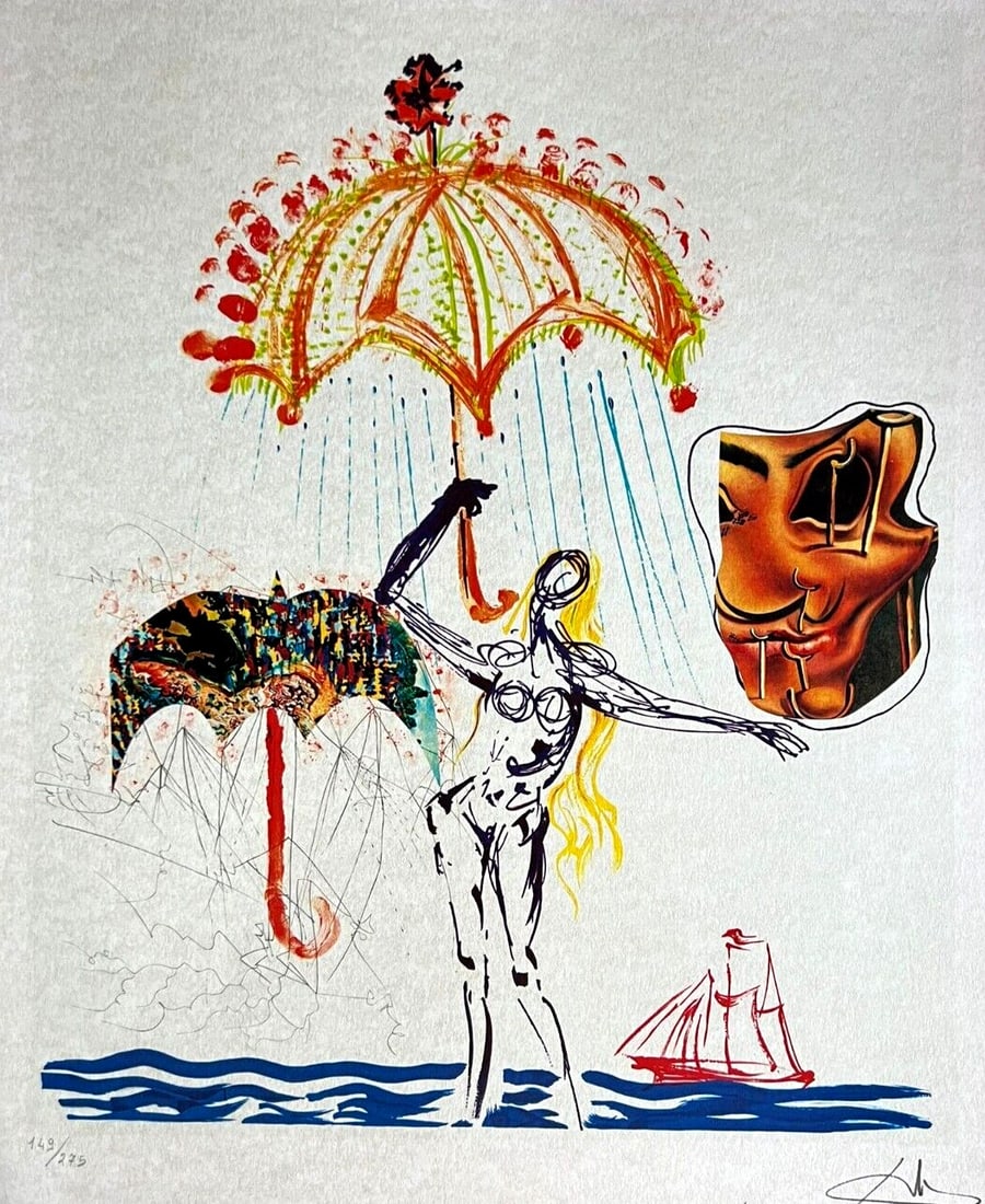 Numbered Salvador Dal Lithograph: Numbered Salvador Dal Lithograph This listing features Numbered Salvador Dal Lithograph. Item specifics are provided below. Item Specifics: Country Of Origin: Spain Salvador Dal Product Disclaimer: