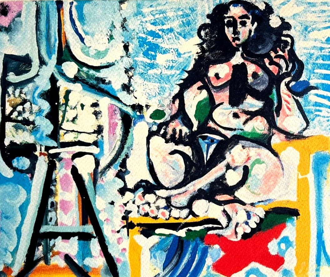 Picasso Lithograph, Numbered - 3