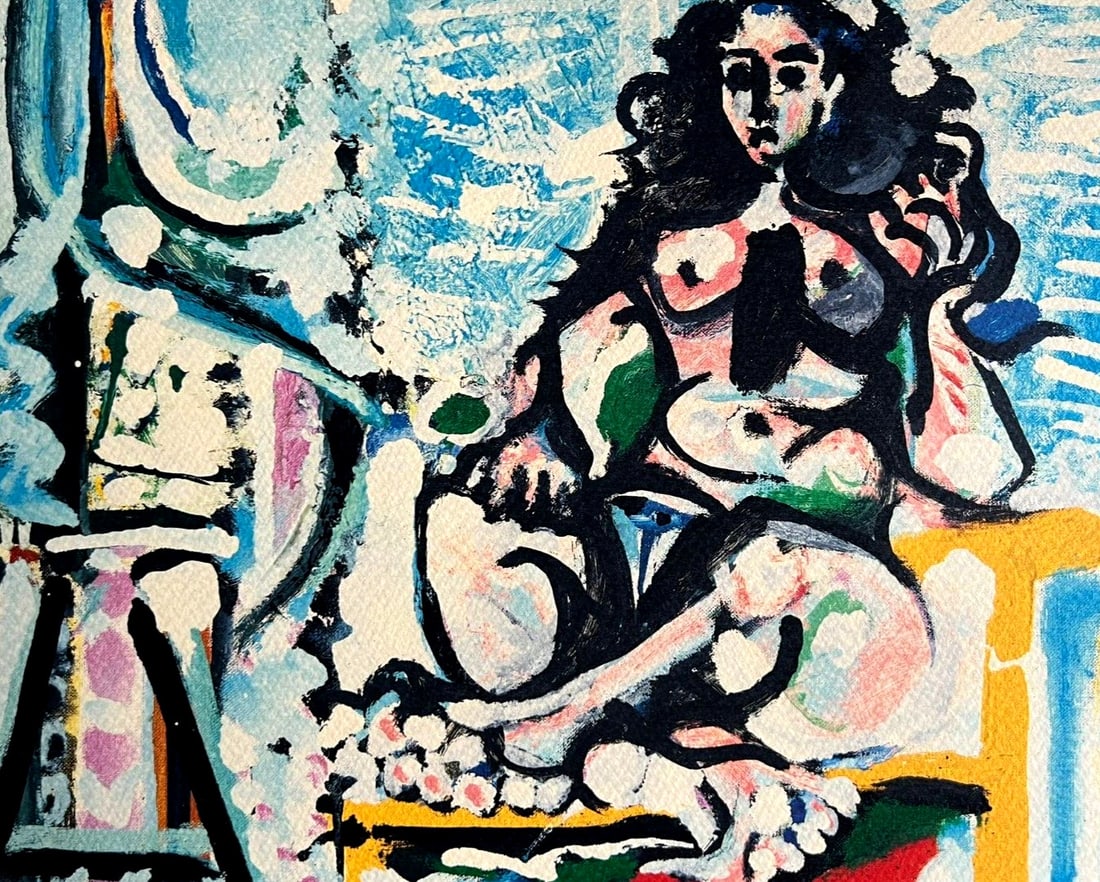 Picasso Lithograph, Numbered - 4
