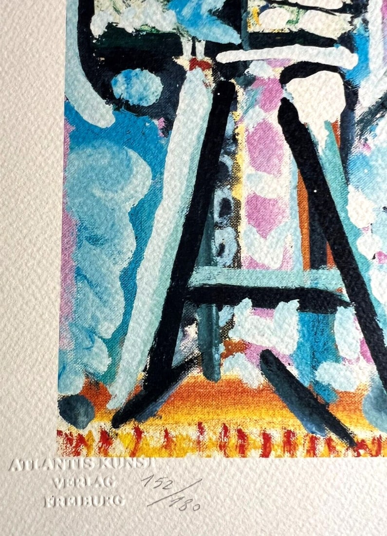 Picasso Lithograph, Numbered - 7