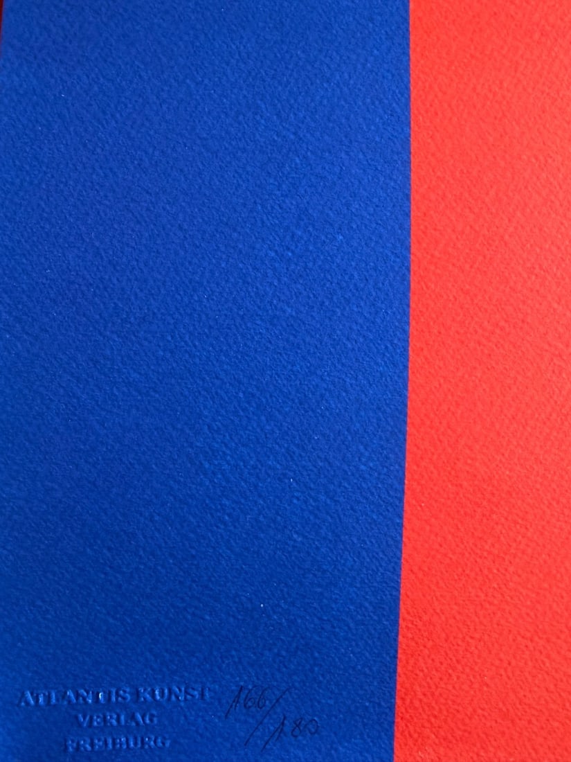 Numbered Barnett Newman Lithograph - 7