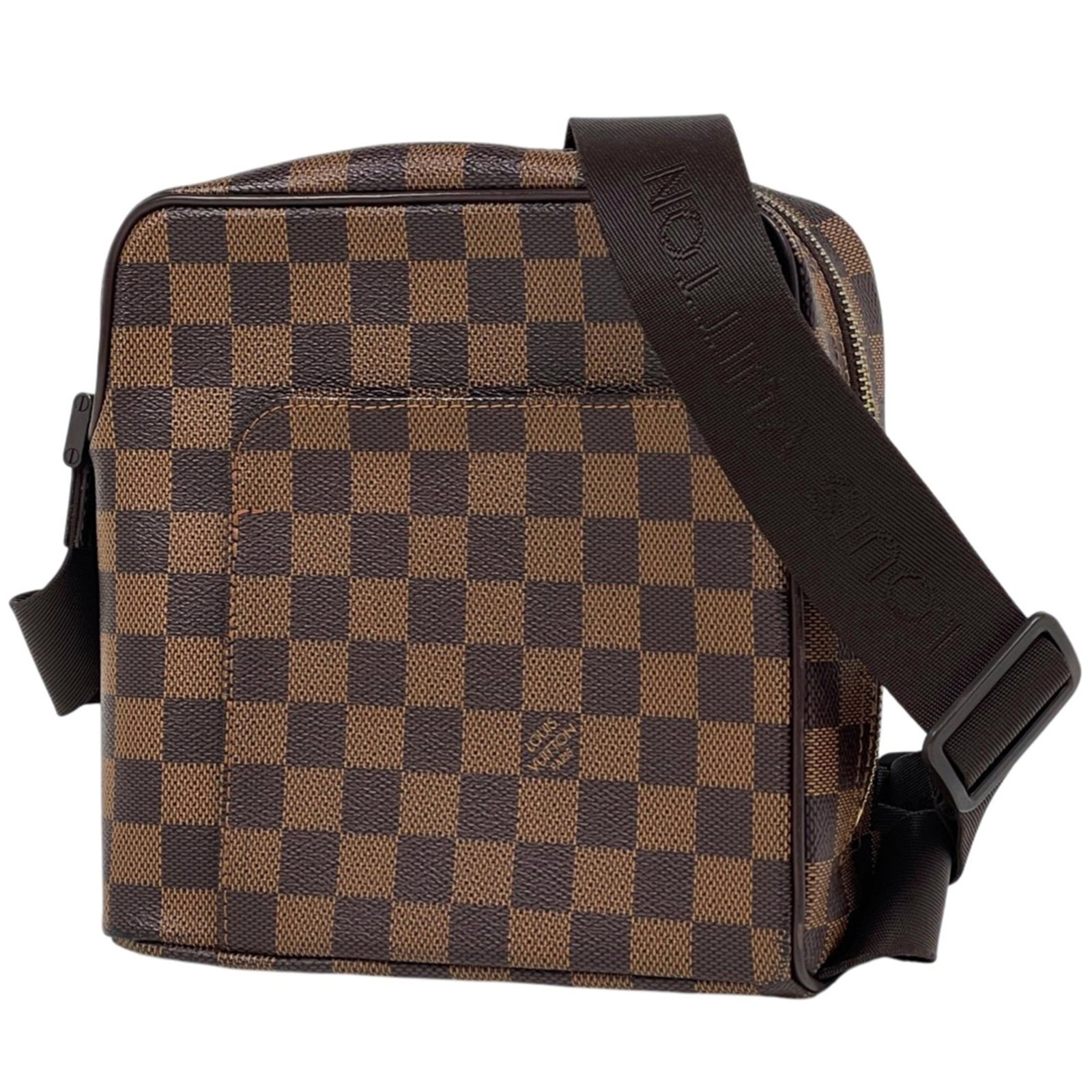 Bag Louis Vuitton Shoulder: Bag Louis Vuitton Shoulder A timeless and stylish shoulder bag from Louis Vuitton, this brown beauty boasts classic monogram pattern and clean lines that exude sophistication. With its spacious