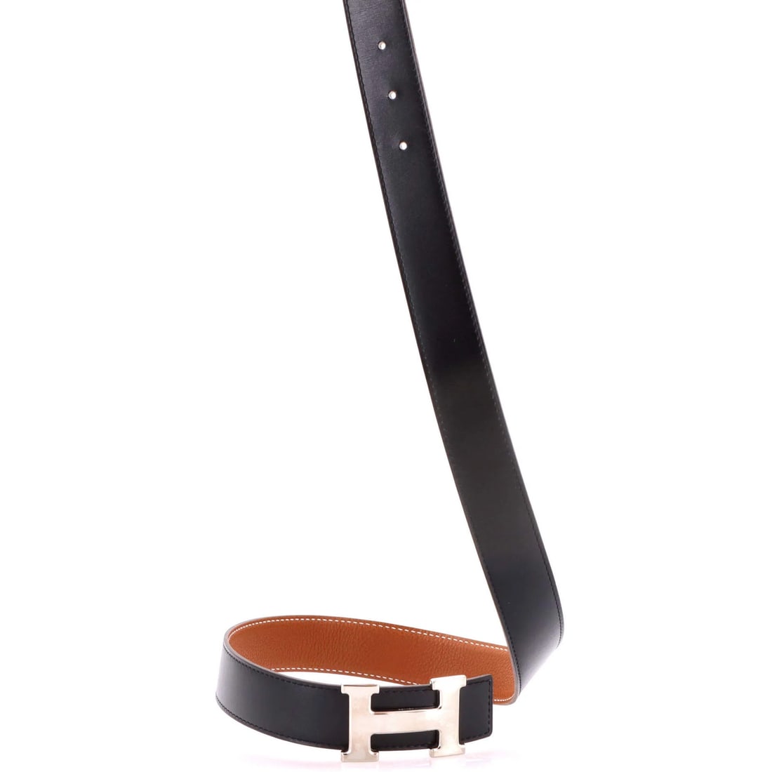 Hermes Constance Reversible Leather Belt - Medium - 2