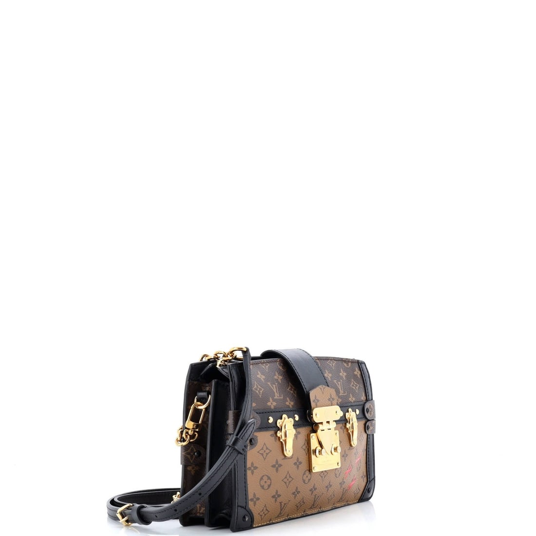Canvas Louis Vuitton Trunk Clutch Reverse Monogram - 2
