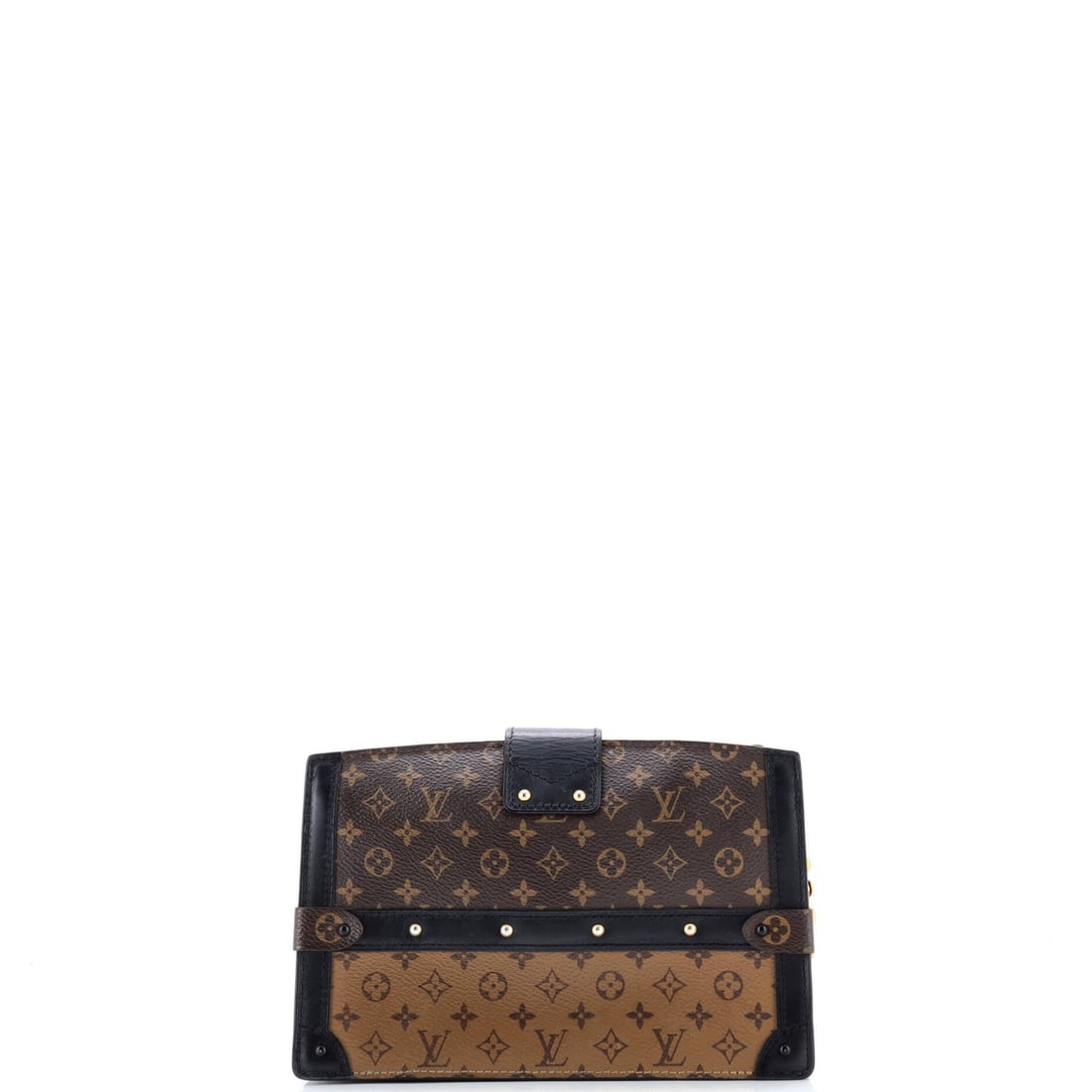 Canvas Louis Vuitton Trunk Clutch Reverse Monogram - 3