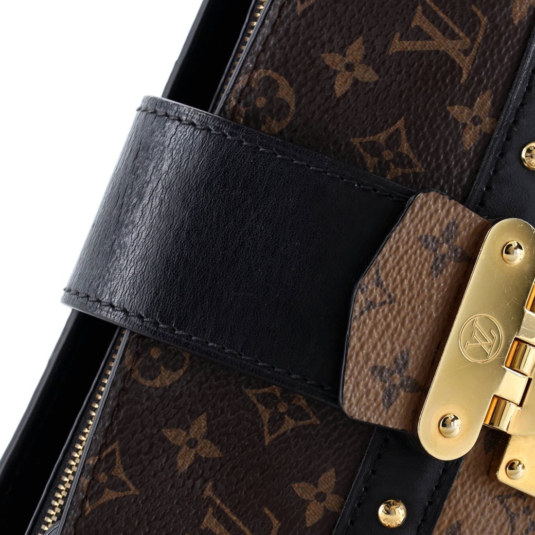 Canvas Louis Vuitton Trunk Clutch Reverse Monogram - 6