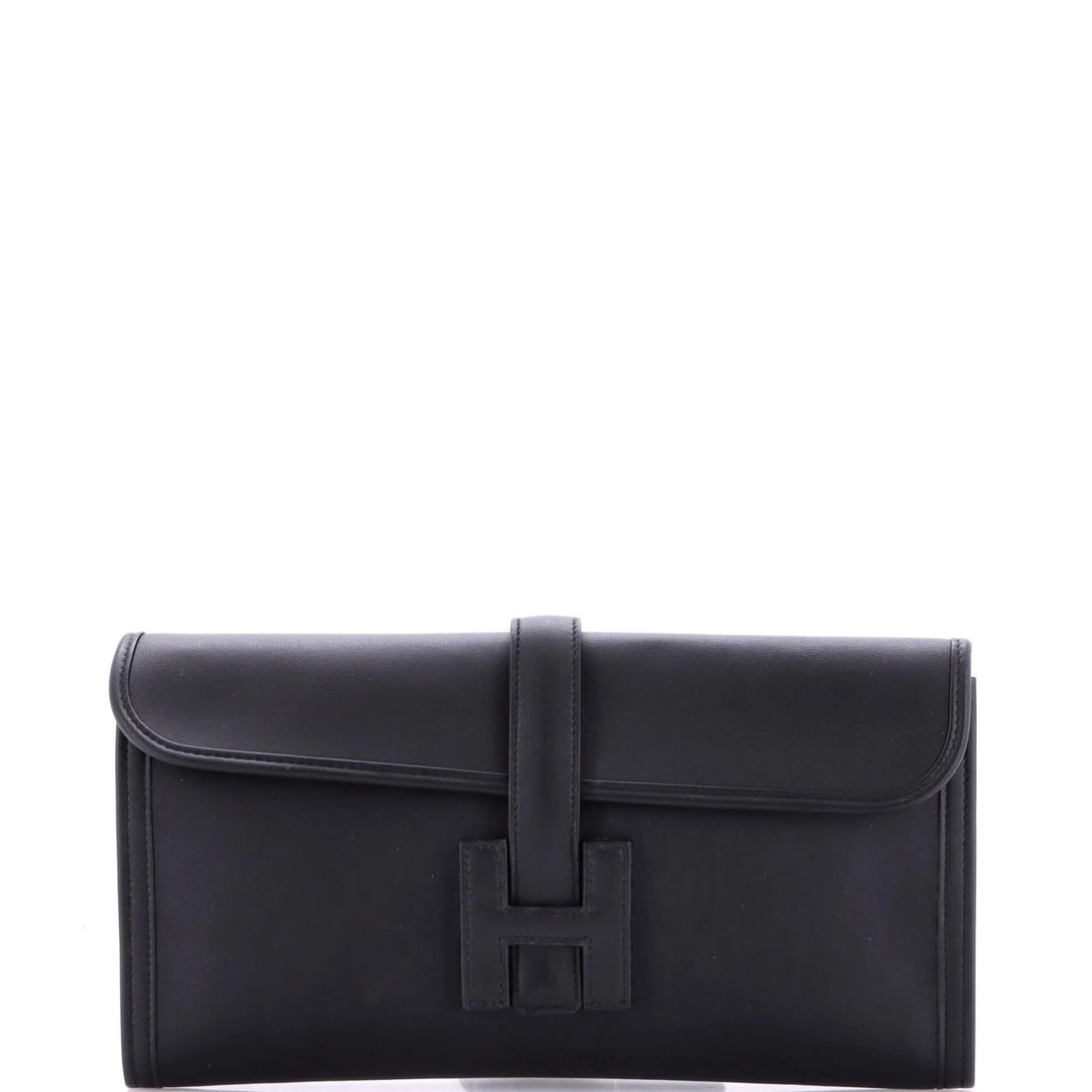 Hermes Swift 29 Jige Elan Clutch: Hermes Swift 29 Jige Elan Clutch The Hermes Swift 29 Jige Elan Clutch is a sleek and sophisticated black leather clutch, perfect for adding a touch of luxury to any evening outfit. With its classic