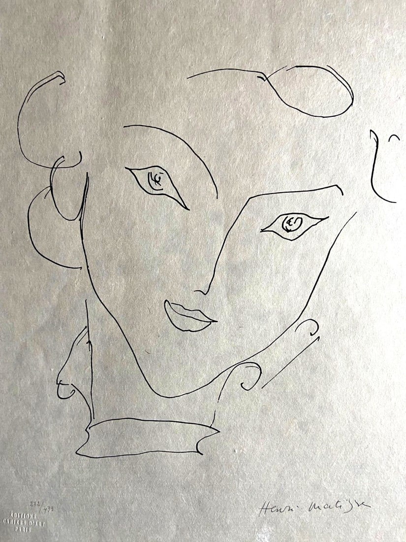 Numbered Henri Matisse Lithograph - 3