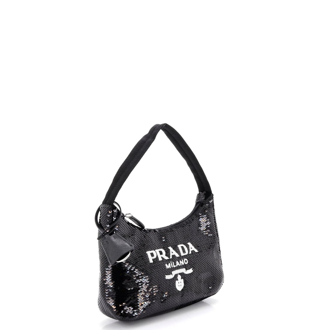 Mini Prada Re-Edition 2000 Hobo Sequins - 2