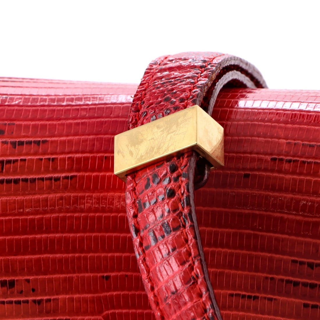 Celine Classic Medium Lizard Box Bag - 7