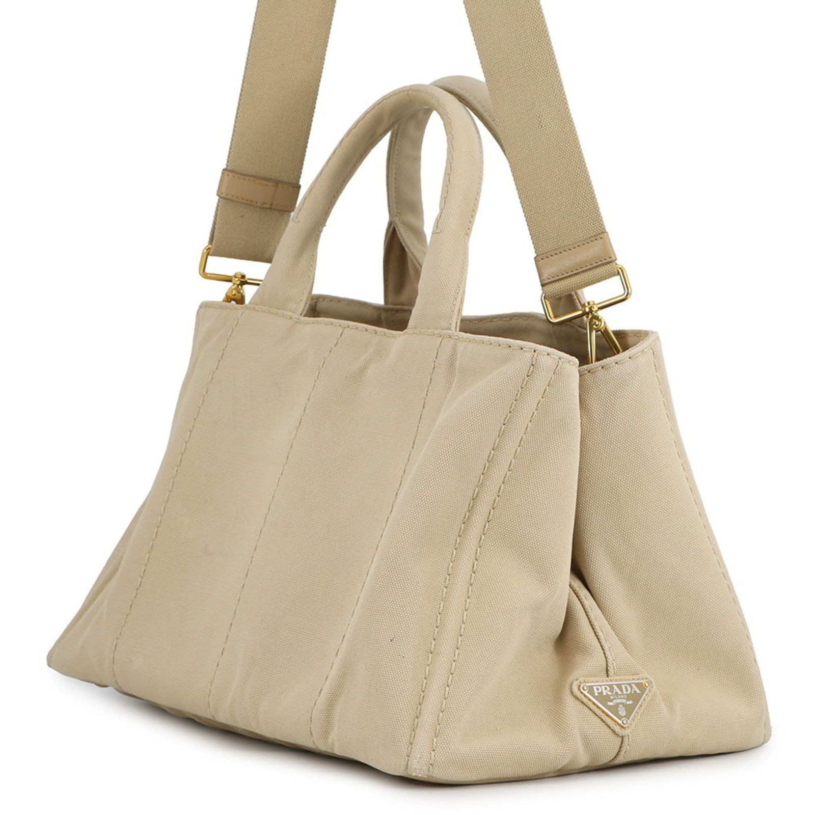 Prada Canvas Tote Bag - 2