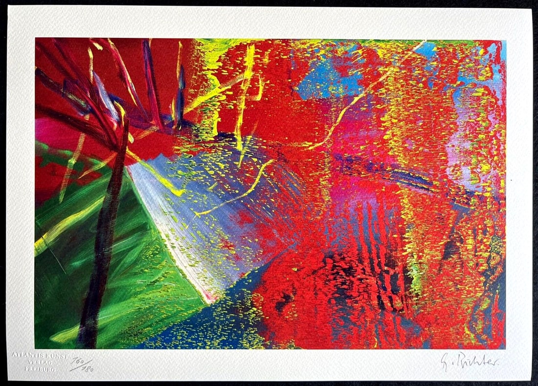 Lithograph Gerhard Richter - 2