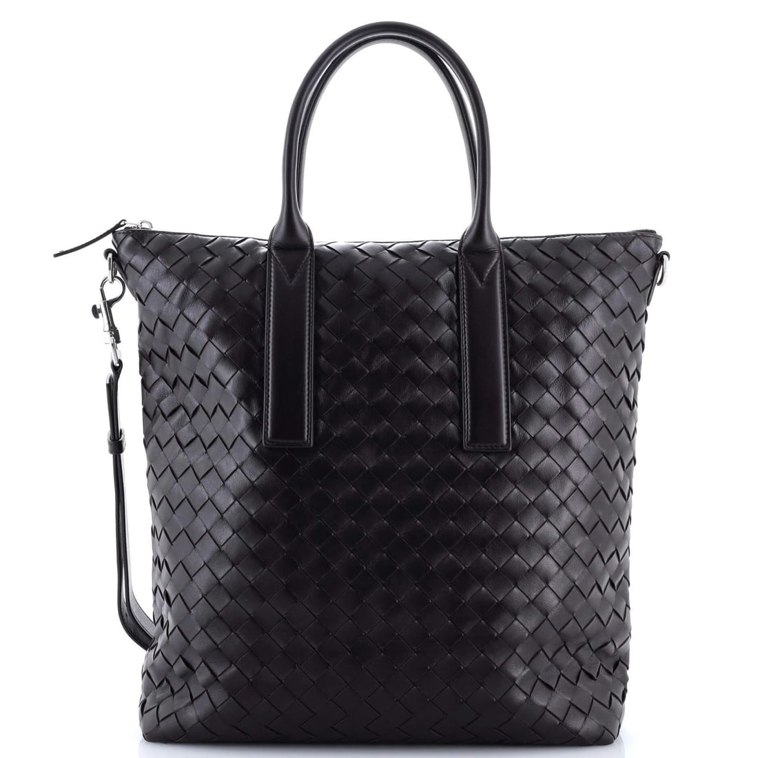 Bottega Veneta Intrecciato Leather Convertible Zip Tote (North/ South) (1 of 7)