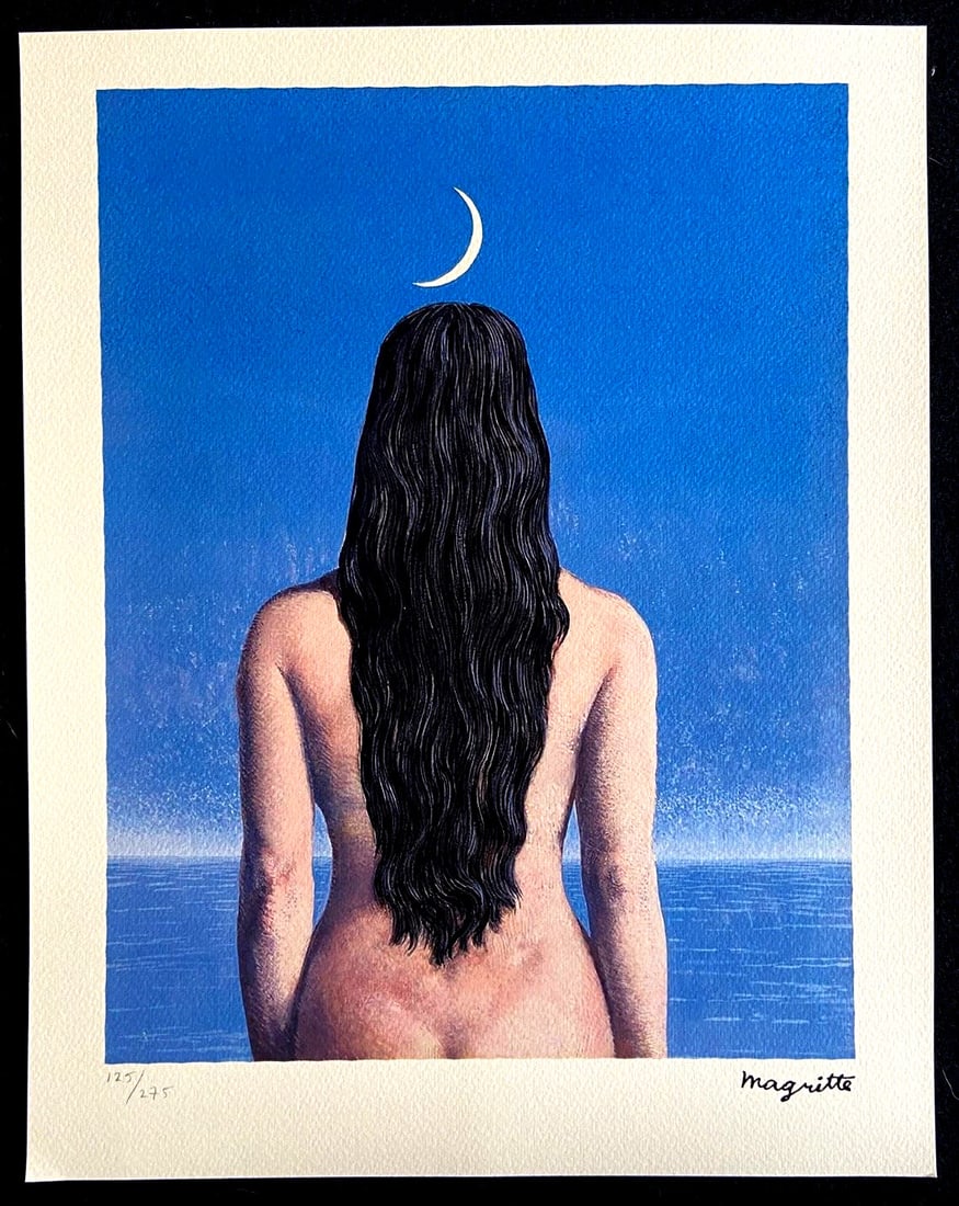 Magritte Lithograph # (Ren) - 2