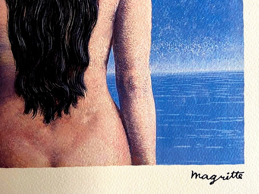 Magritte Lithograph # (Ren) - 7