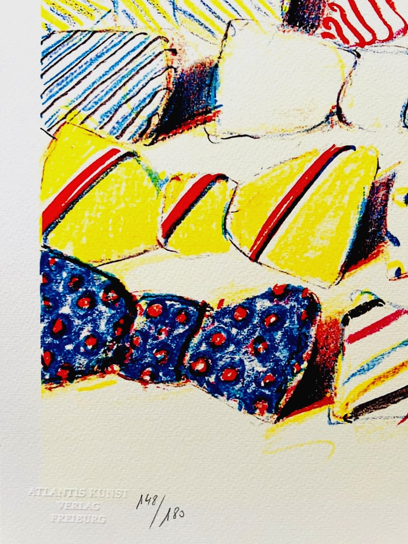 Lithograph Wayne Thiebaud - 7