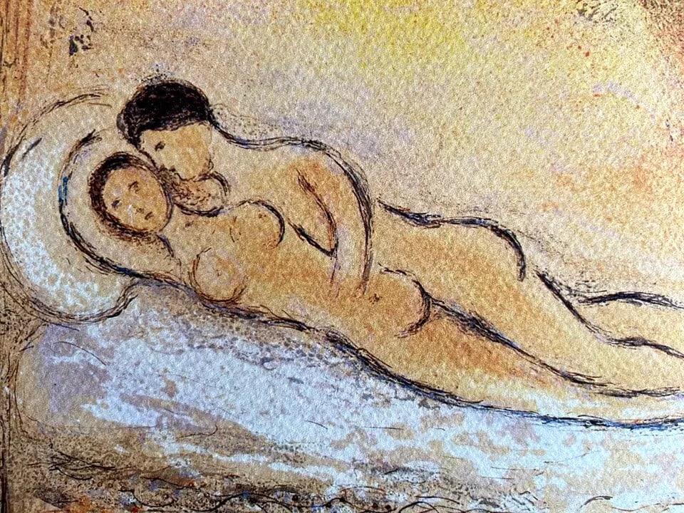 op - Marc-Chagall Lithograph -made - 7