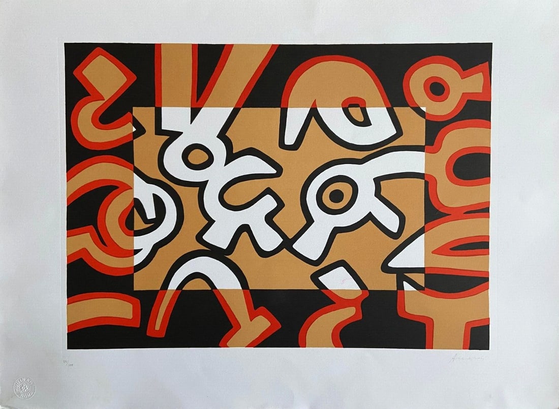 Piero Dorazio - Carla Accardi Aquatint Etching Numbered Published: Piero Dorazio - Carla Accardi Aquatint Etching Numbered Published A rare opportunity to own an exquisite aquatint etching by Carla Accardi, a renowned Italian artist known for her innovative and