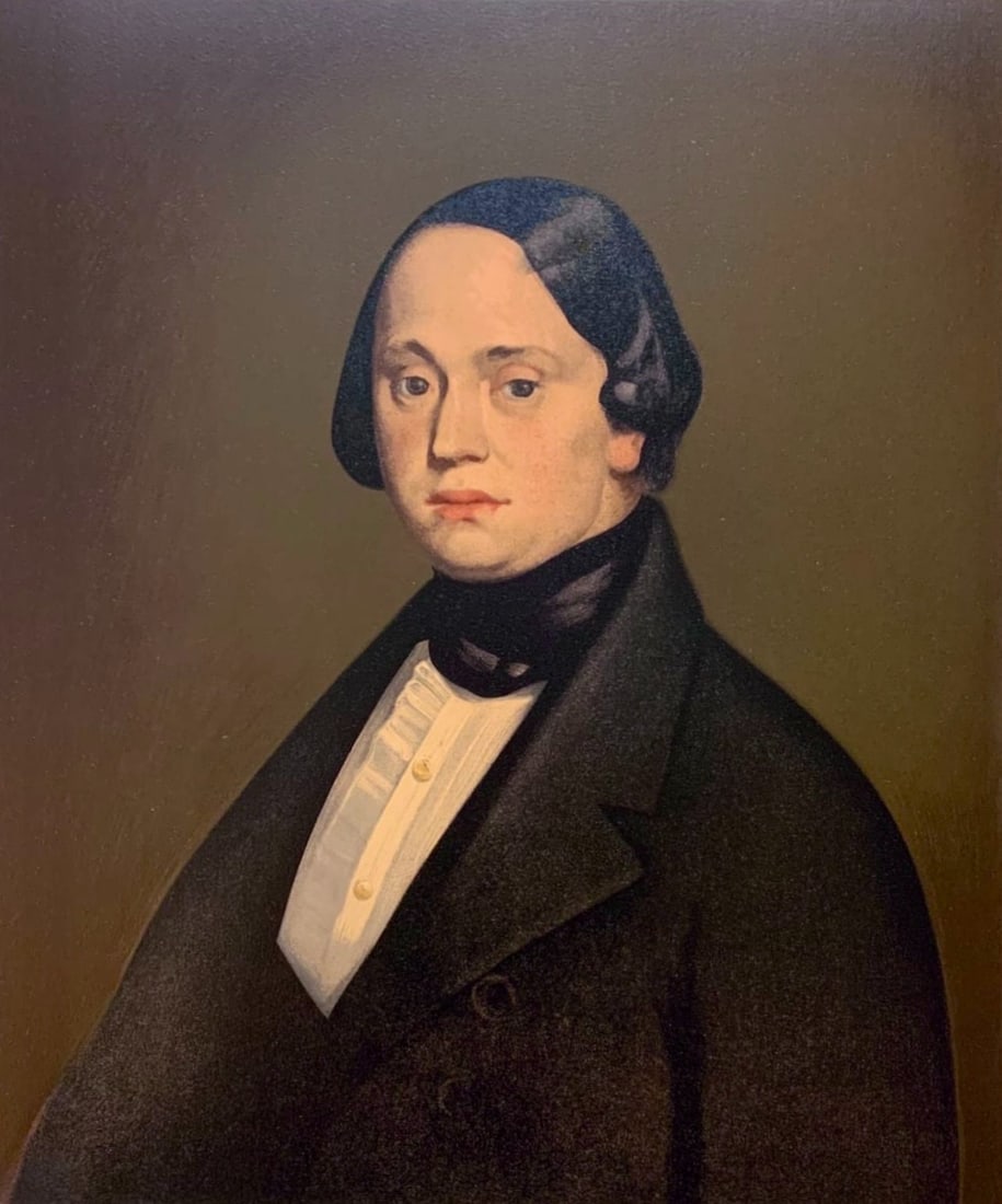 Jean-Franois Millet, Portrait Prsum de M. Dor Cherbourg, Les Ralistes Lyriques, Collection Pierre: Jean-Franois Millet, Portrait Prsum de M. Dor Cherbourg, Les Ralistes Lyriques, Collection Pierre Lvy, Lithograph A rare and exquisite lithograph by Jean-Fran?ois Millet, "Portrait Prsum de M. Dor