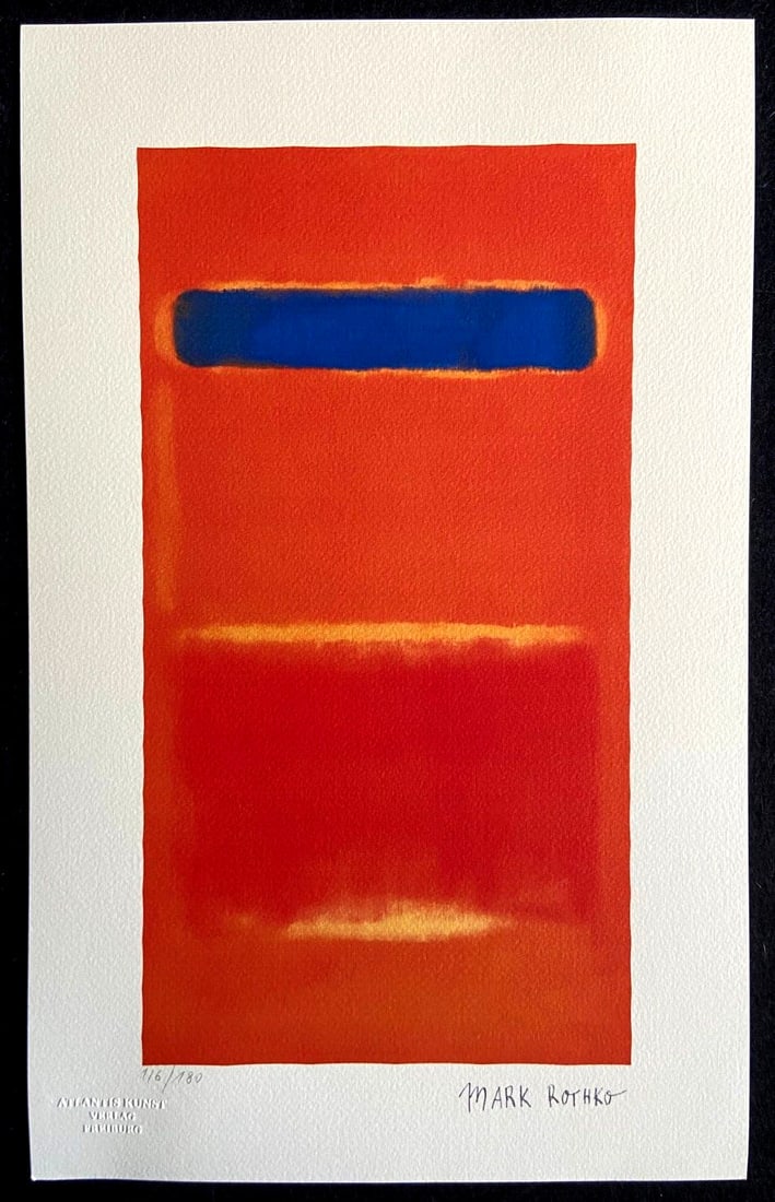 Mark Rothko Lithograph # - 2