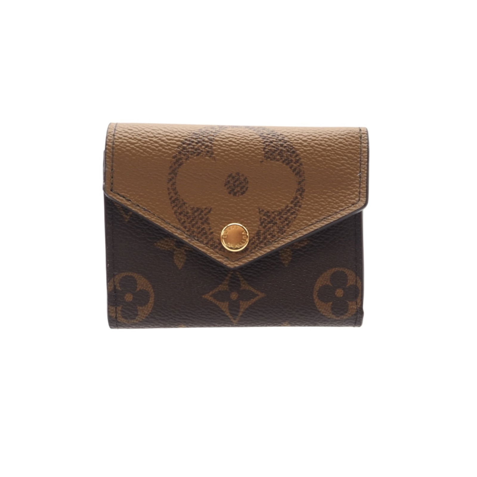 Louis Vuitton Tri-Fold Coated Canvas Wallet: Louis Vuitton Tri-Fold Coated Canvas Wallet A timeless piece from the iconic Louis Vuitton brand, this tri-fold coated canvas wallet boasts a classic design with a rugged touch. With its spacious