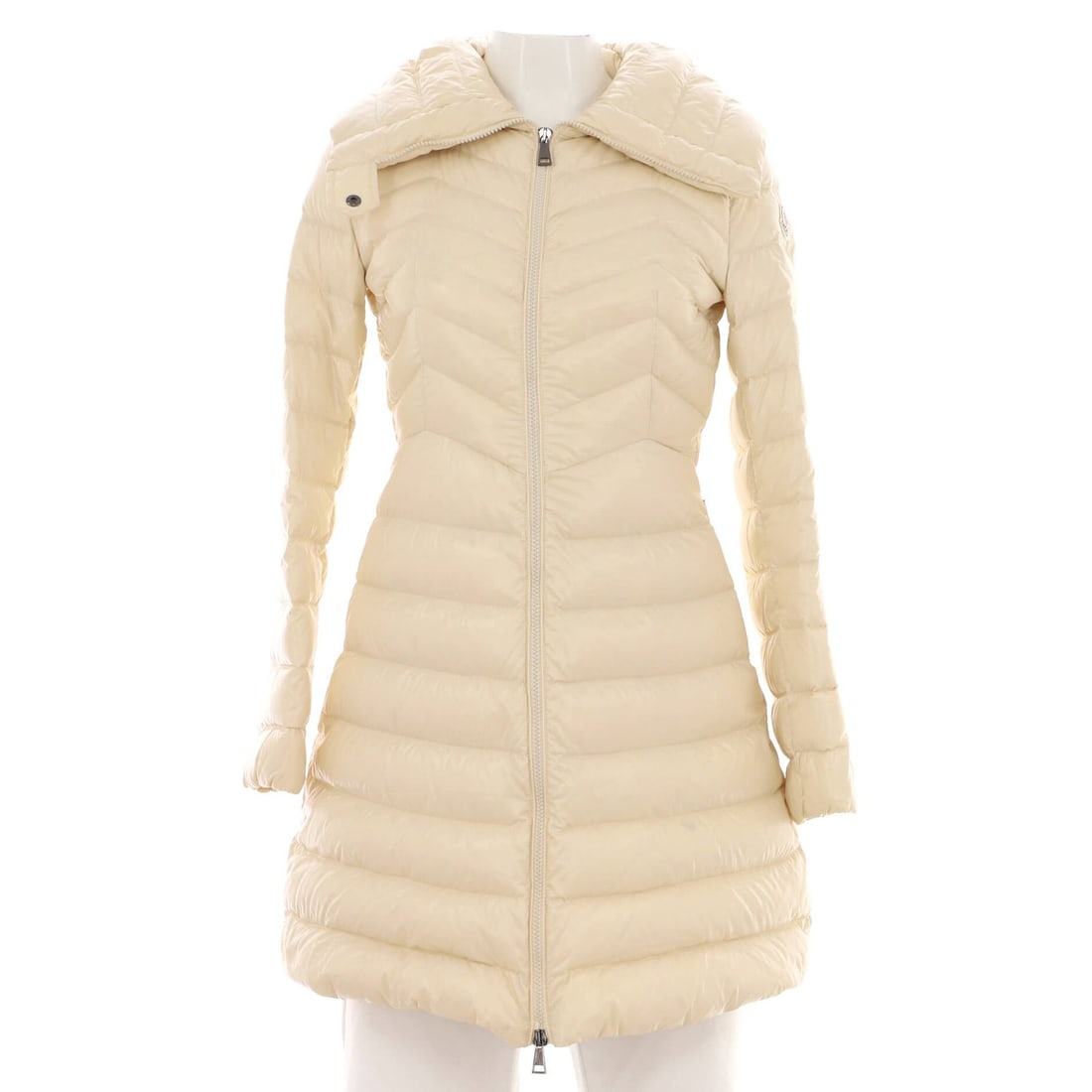 Moncler Women's Faucon Hooded Puffer Coat - Quilted Polyamide & Down: Moncler Women's Faucon Hooded Puffer Coat - Quilted Polyamide & Down Wrap yourself in the ultimate winter luxury with the Moncler Women's Faucon Hooded Puffer Coat, crafted from quilted polyamide and