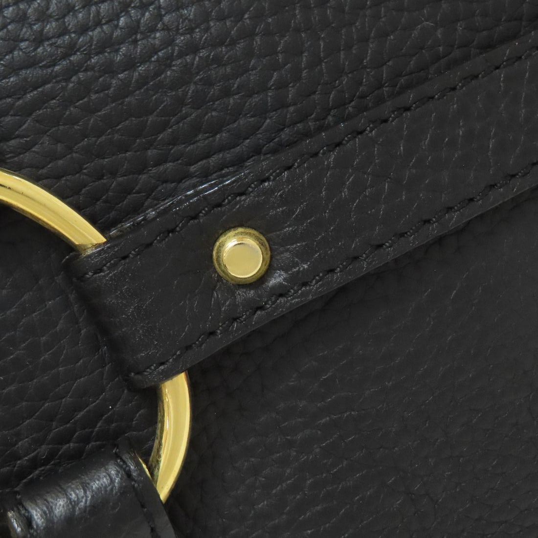 Boston Leather Bag with ADMJ Logo - 12