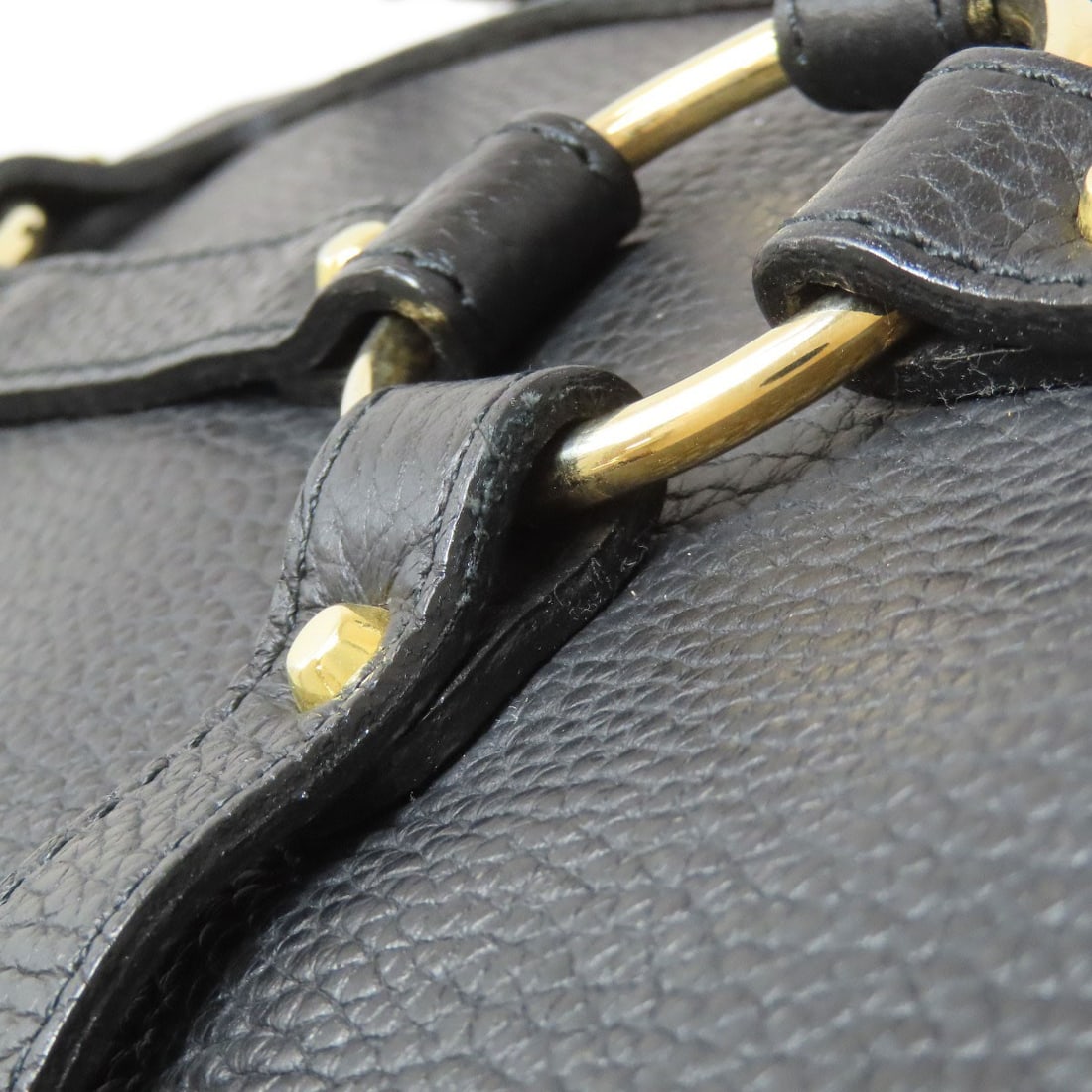 Boston Leather Bag with ADMJ Logo - 13