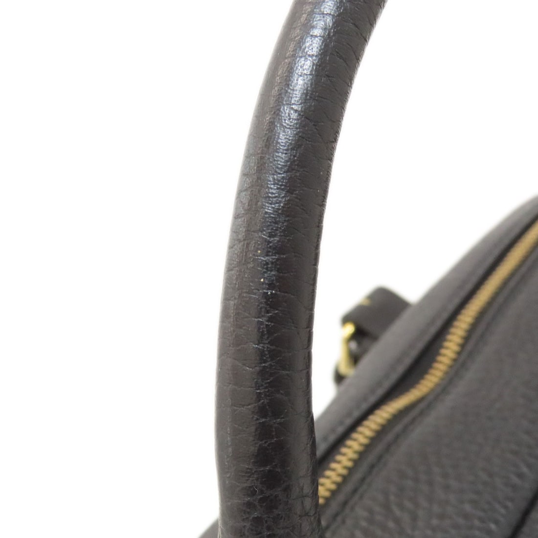 Boston Leather Bag with ADMJ Logo - 16