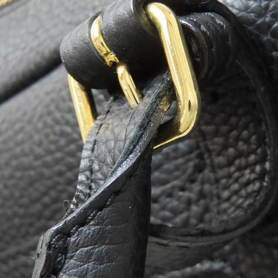 Boston Leather Bag with ADMJ Logo - 17