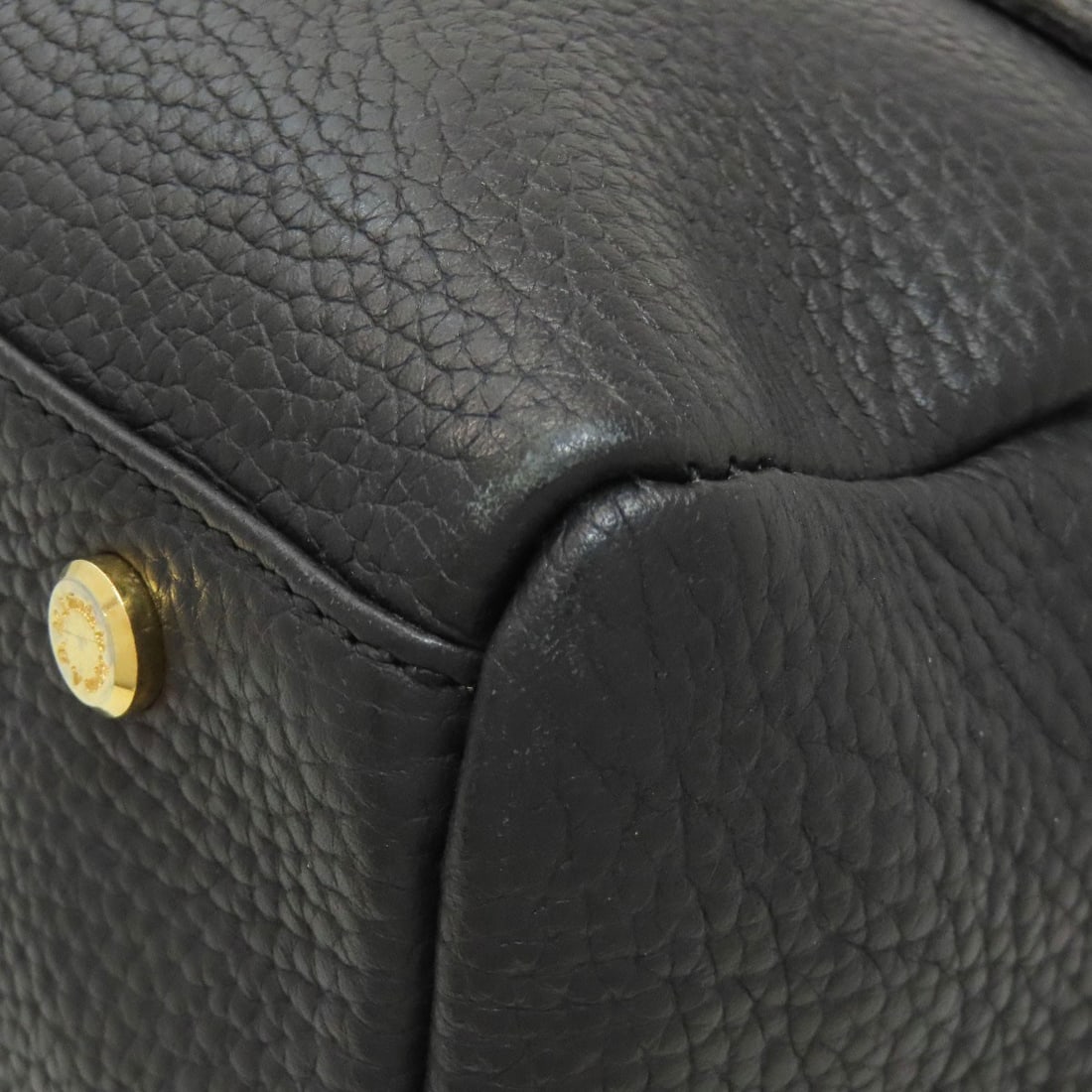 Boston Leather Bag with ADMJ Logo - 20